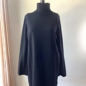 Polo Ralph Lauren | Black Turtleneck Sweater Dress
